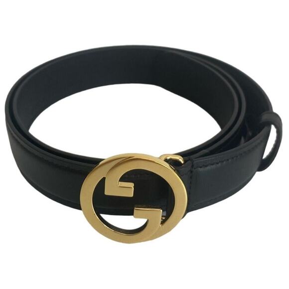 Gucci Blondie Belt in Black Leather - Dustbag Included - Picture 6 of 12